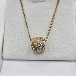 Vintage Union A*D Gold Plated Charm Necklace Andreas Daub Germany